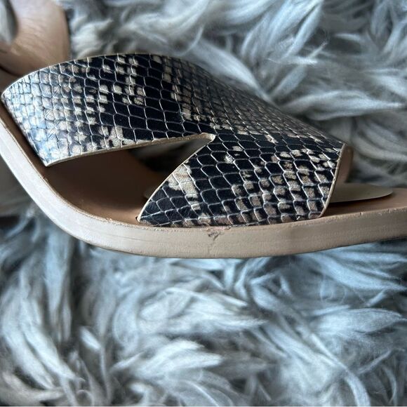 Gianni Bini Marilane snake print block heel sandal women’s shoe size 7.5 - Picture 11 of 12